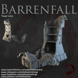 "Barrenfall", Tower ruins