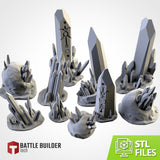 "txarli factory", set de cristaux.