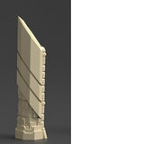 "Les ruines de Karnac", colonne diagonale
