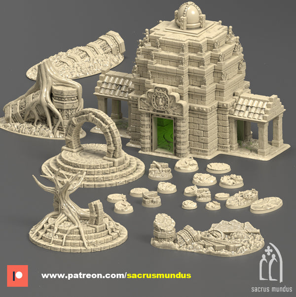 Ancient Alien, temple en ruine