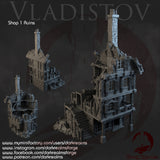 "Vladivostock", Boutique 1 en ruine